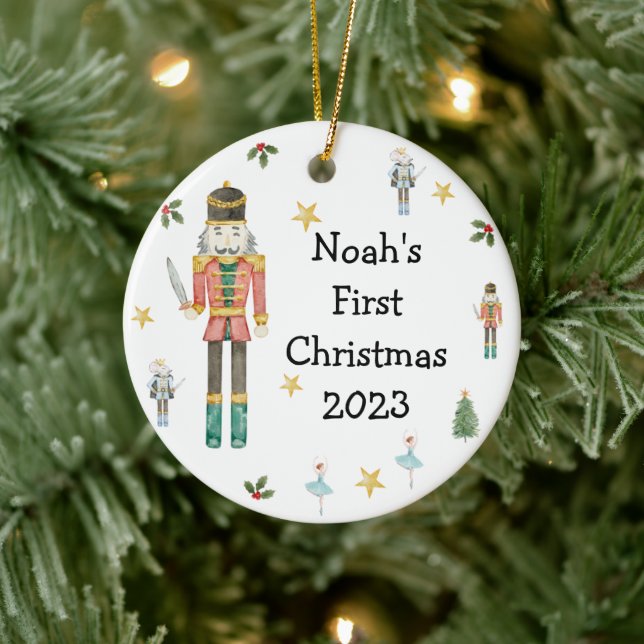 Nutcracker Babies First Christmas Ornament (Baum)