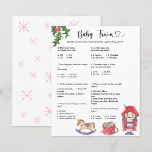 Nutcracker - Baby Trivia   Baby Showspiel