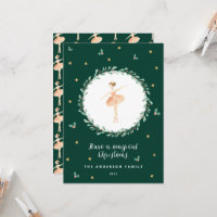 Nutcracker Ballerina botanische niedliche Weihnach