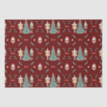 Nutcracker Ballerina Christmas Seidenpapier<br><div class="desc">Nutcracker Ballerina Weihnachtsverpackung,  so ein auffälliges Design.</div>