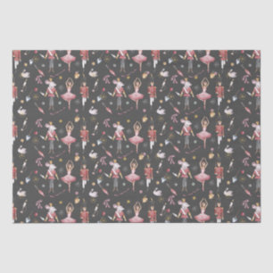 Nutcracker Ballerina Christmas Seidenpapier