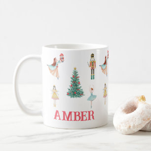 Nutcracker & Ballerina Niedliche Weihnachten Kaffeetasse