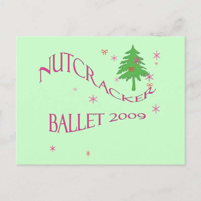 Nutcracker Ballet 2009 Postkarte (Vorderseite)