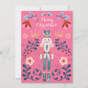 Nutcracker Ballet Foto Weihnachtskarte Einladung