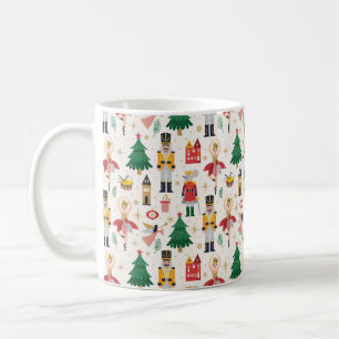 Nutcracker Ballet Holiday Pattern Kaffeetasse
