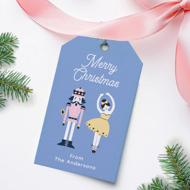 Nutcracker Ballet Individuelle Name Weihnachten Geschenkanhänger (Von Creator hochgeladen)