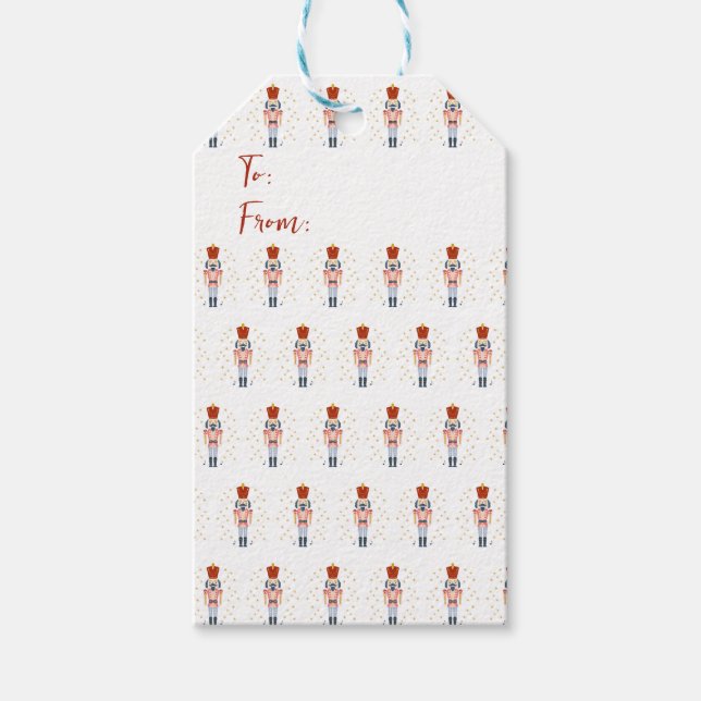 Nutcracker Ballet Music Festival Geschenkanhänger (Vorderseite)