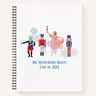 Nutcracker Ballet Notecards Notizbuch
