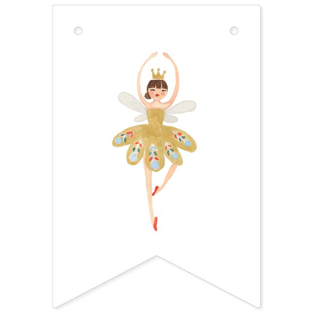 Nutcracker Ballet Party Banner - Bunt (Erste Fahne)