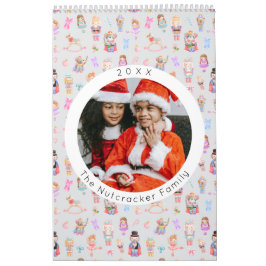 Nutcracker Ballet Pastell Weihnachtsfest Foto Kalender