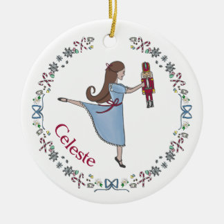 Nutcracker Ballet Personalisiert Classic Weihnacht Keramik Ornament