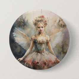 Nutcracker Ballet, Radiant Dew Drop Fairy Button