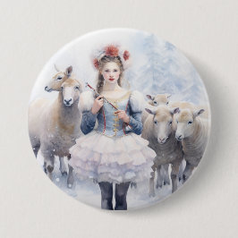 Nutcracker Ballet, Shepherdess Button