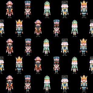 Nutcracker Ballet Soldier Wrapping Paper Geschenkpapier