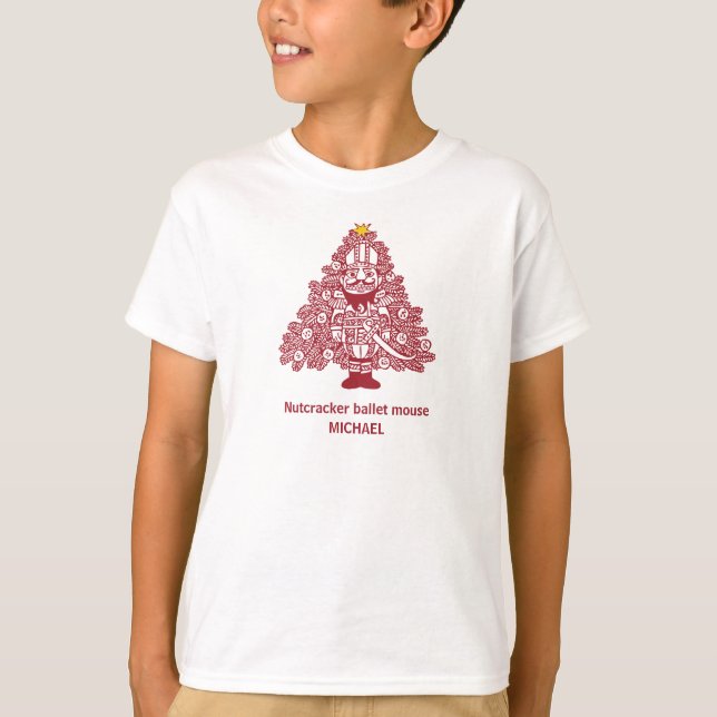 Nutcracker Ballet Tanz T - Shirt (Vorderseite)