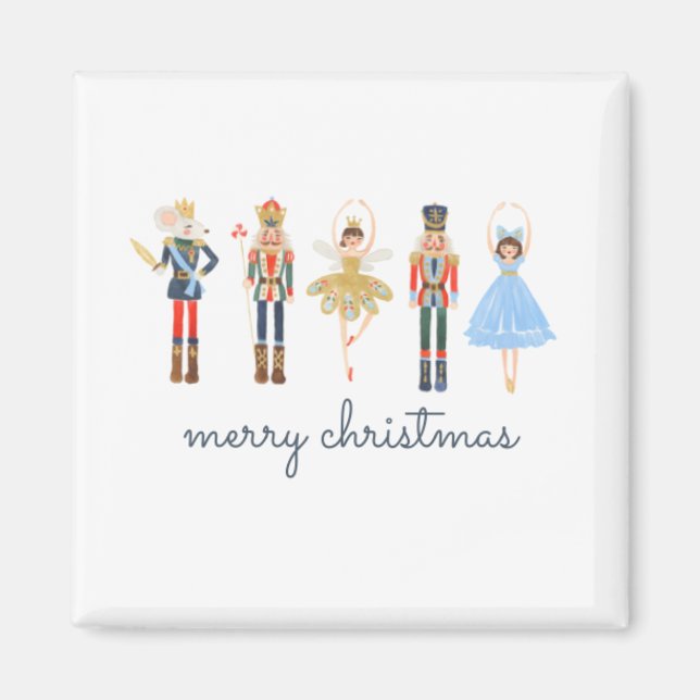 Nutcracker Ballet Weihnachten Magnet (Vorne)