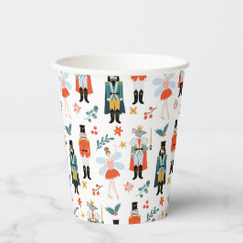 Nutcracker Ballet Weihnachts-Party Pappbecher