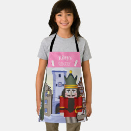 Nutcracker, bayerisches Personalisiertes Rosa Schürze