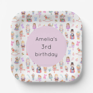 Nutcracker Birthday Pappteller