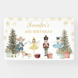Nutcracker Birthday Party Banner