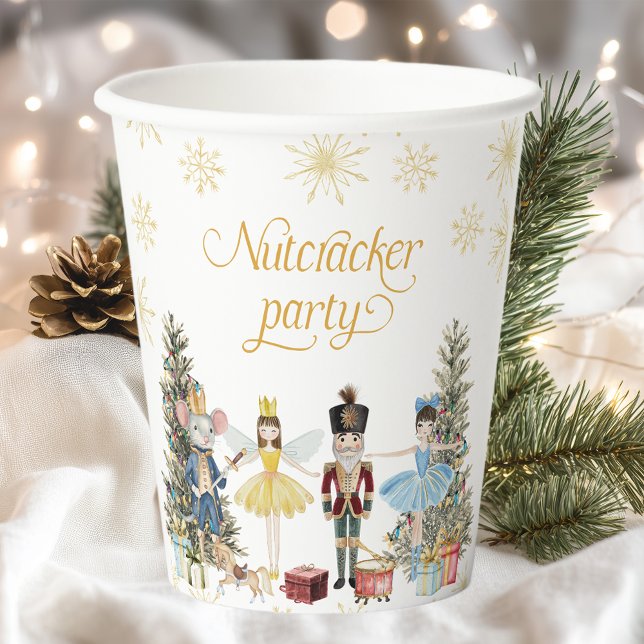 Nutcracker Birthday Party Pappbecher (Von Creator hochgeladen)