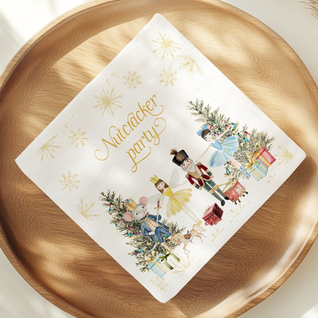 Nutcracker Birthday Party Serviette (Von Creator hochgeladen)