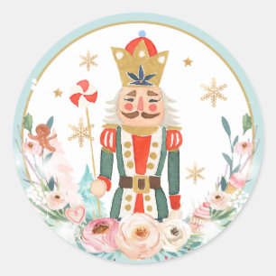 Nutcracker Birthday Sugar Pflaume Fairy Land Sweet Runder Aufkleber