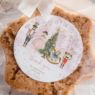 Nutcracker Birthday Sugar Plum Runder Aufkleber