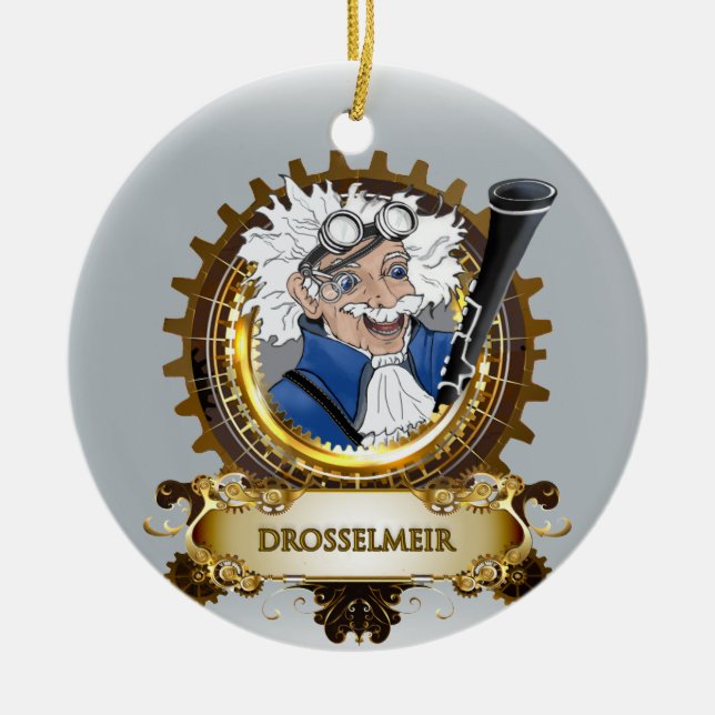 Nutcracker Ceramic Circle Ornament drossel meir (Vorne)
