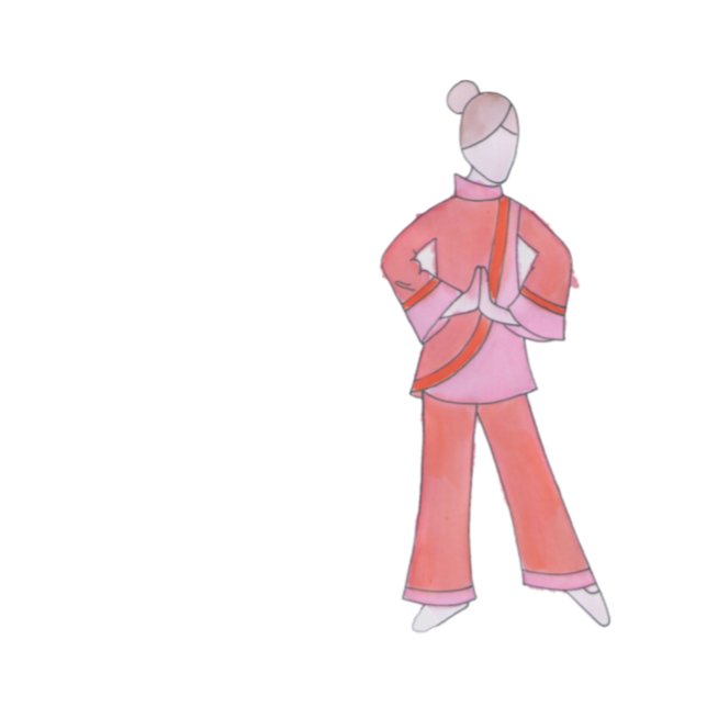 Nutcracker Chinese Tee Ornament (Von Creator hochgeladen)