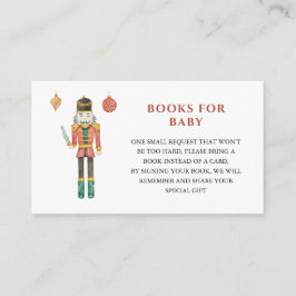 Nutcracker Christmas Baby Shooting Book Request Begleitkarte
