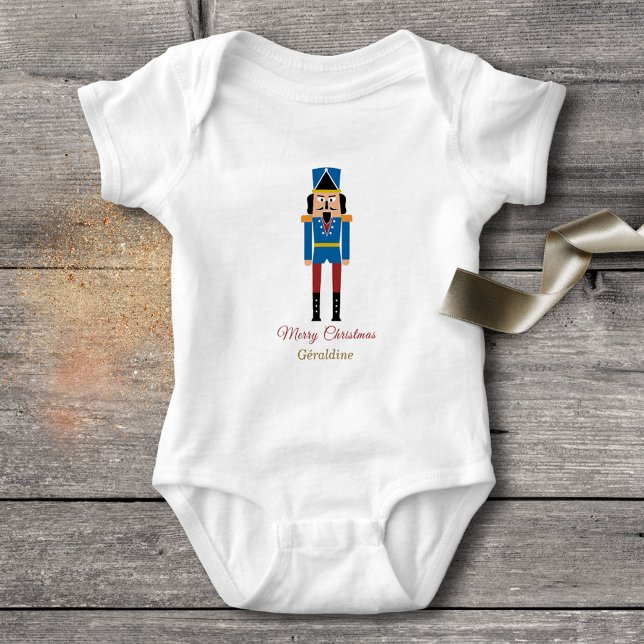 Nutcracker Christmas Baby Strampler (Nutcracker Christmas Baby Bodysuit)