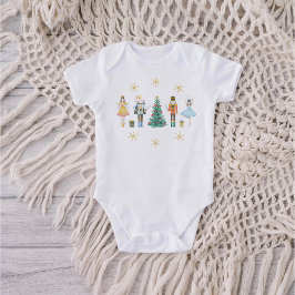 Nutcracker Christmas Baby Strampler