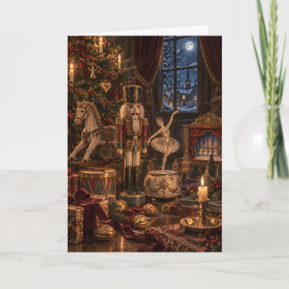 Nutcracker Christmas Card Karte