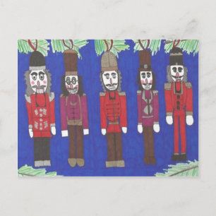 Nutcracker Christmas Feiertagspostkarte
