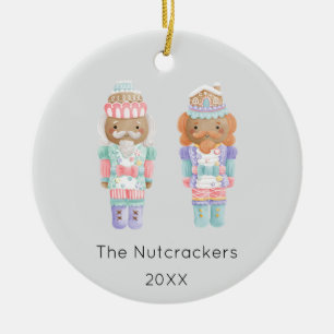 Nutcracker Christmas Foto Keramik Ornament