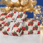 Nutcracker Christmas Geschenkpapier<br><div class="desc">Nutcracker Weihnachtsmuster mit Baum</div>