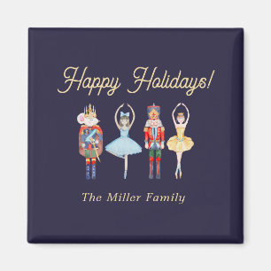 Nutcracker Christmas Magnet