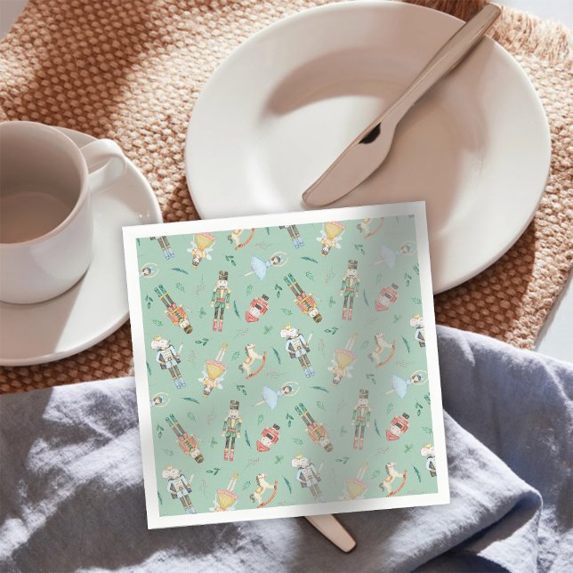 Nutcracker Christmas Napkin Serviette (Von Creator hochgeladen)