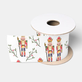 Nutcracker Christmas Satinband