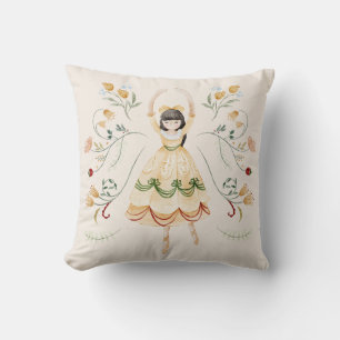 Nutcracker Clara Christmas Throw Kissen