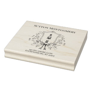 Nutcracker Classic Chrismas Wappen Gummistempel