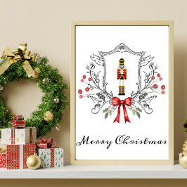 Nutcracker Classic Wappen Art Poster