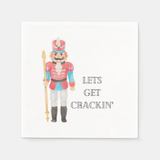 Nutcracker Cocktail Napkin Serviette