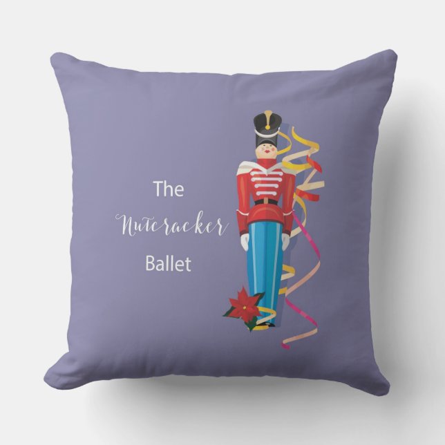 Nutcracker Dance Ballet Performance Congratulation Kissen (Vorderseite)