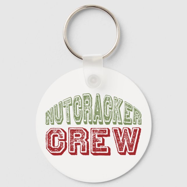 Nutcracker Dance Crew Design für Weihnachten Schlüsselanhänger (Vorderseite)