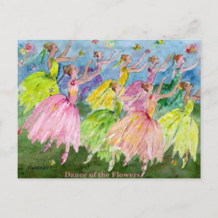 Nutcracker Dance of the Flowers Postkarte
