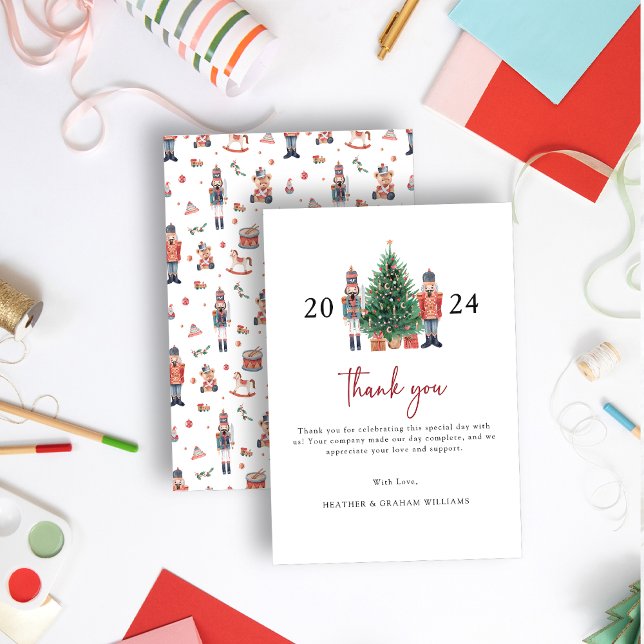 Nutcracker Danke Karte (Nutcracker Thank You Card)