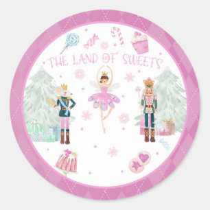 Nutcracker - Das Land der Süßigkeiten Runder Aufkleber