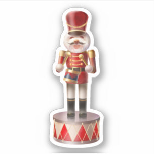 Nutcracker Dog Soldier Aufkleber